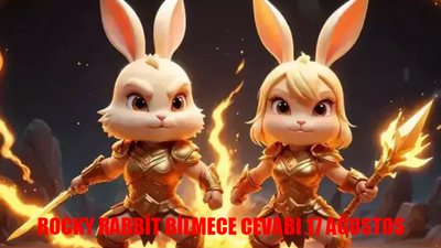 17 AĞUSTOS ROCKY RABBİT GÜNLÜK BİLMECE CEVABI TIKLA ÖĞREN: Rocky Rabbit Enigma! Rocky Rabbit Günlük Kombo Kartları