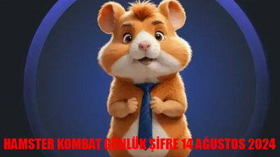 HAMSTER KOMBAT GÜNLÜK ŞİFRE 14 AĞUSTOS 2024 YENİ KOD ÖĞREN: Hamster Kombat Günlük Kombo Kartları Dağıtıldı