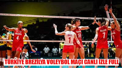 TÜRKİYE BREZİLYA VOLEYBOL MAÇI CANLI İZLE FULL HD: Türkiye Brezilya TRT 1 Canlı İzle KESİNTİSİZ HD! Filenin Sultanları Paris Olimpiyatları Canlı İzle