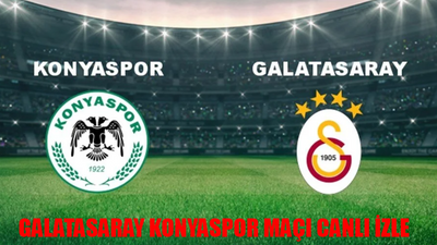 GALATASARAY KONYASPOR MAÇI CANLI İZLE ŞİFRESİZ! GS Konya Süper Lig Maçı Bedava İzle! Konyaspor Galatarasay Maçı Canlı Yayın İzle Full HD Kesintisiz