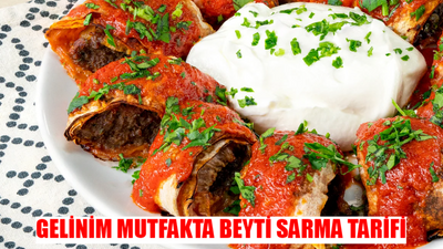 GELİNİM MUTFAKTA BEYTİ SARMA TARİFİ 23 AĞUSTOS: Beyti Sarma Nasıl Yapılır? Beyti Sarma Malzemeleri