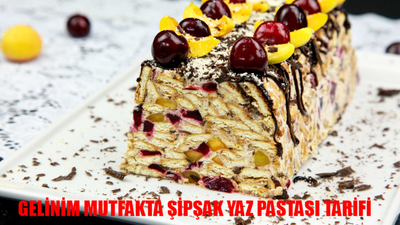 GELİNİM MUTFAKTA ŞİPŞAK YAZ PASTASI TARİFİ 9 AĞUSTOS 2024 CUMA: Şipşak Yaz Pastası Nasıl Yapılır?