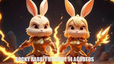 ROCKY RABBİT GÜNLÜK BİLMECE CEVABI 14 AĞUSTOS 2024 ÖĞREN: Rocky Rabbit Enigma! Rocky Rabbit Günlük Kombo Kartları