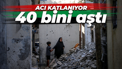 Acı katlanarak devam ediyor: Can kaybı 40 bini aştı