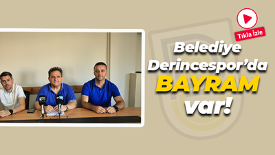 Belediye Derincespor’da BAYRAM var!