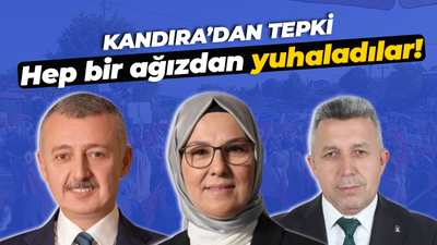 Hep bir ağızdan yuhaladılar! Kandıra’da tepkiler Büyükakın, Ölmez ve Katırcıoğlu’na