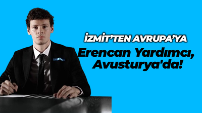 İzmit'ten Avrupa'ya! Erencan Yardımcı, Avusturya'da!