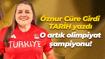 Öznur Cüre Girdi TARİH yazdı! O artık olimpiyat şampiyonu!