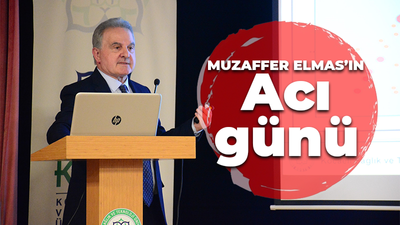 Rektör Muzaffer Elmas'ın acı günü