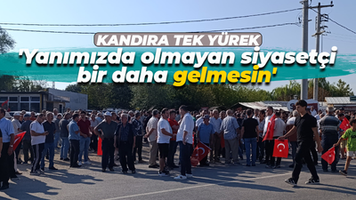 'Yanımızda olmayan siyasetçi bir daha gelmesin' Kandıralı çöp tesisine karşı tek yürek