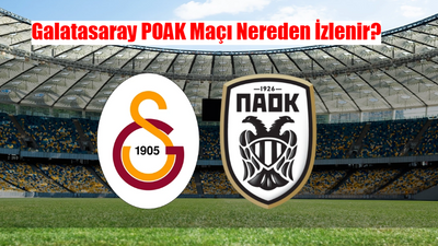 Galatasaray PAOK Maçı Şifresiz Mi? Galatasaray PAOK Maçı Nereden İzlenir? TRT 1 Canlı Yayın Frekans ve Uydu Ayarları