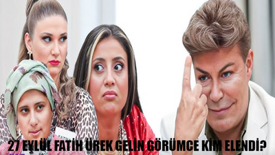 27 Eylül Fatih Ürek Gelin Görümce Kim Elendi? Fatih Ürek İle Gelin Görümce 100.000 TL Kim Aldı? 27 Eylül Fatih Ürek Gelin Görümce Puanları