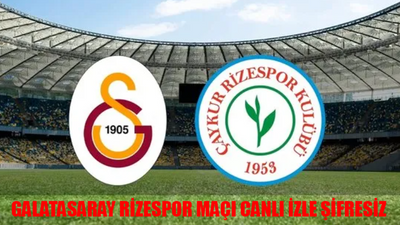 GALATASARAY ÇAYKUR RİZESPOR MAÇI CANLI İZLE ŞİFRESİZ! beIN Sports GS Rize Maçı Full İzle Bedava Kesintisiz! Galatasaray Rize Maçı İzle