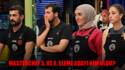 MASTERCHEF 5. VE 6. ELEME ADAYLARI: TV8 13 Eylül Masterchef Potaya Kim Girdi? Masterchef Eleme Adayları Kim Oldu?