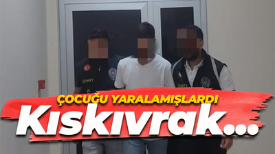 9 yaşındaki çocuğu yaralayan 2 şüpheli kıskıvrak yakalandı