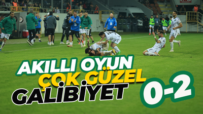 Akıllı oyun, çok güzel galibiyet! "0-2"