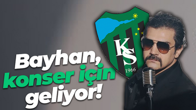Bayhan, konser için geliyor!
