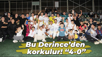 Bu Derince’den korkulur! “4-0”