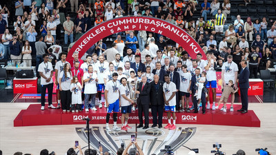 Cumhurbaşkanlığı Kupası'nda Anadolu Efes şampiyonluğa ulaştı