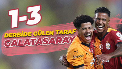 Derbide gülen taraf Galatasaray: 1-3