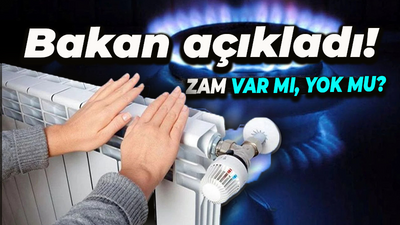 Doğalgaza zam var mı yok mu? Bakan Bayraktar açıkladı