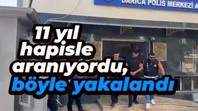 Dolandırıcılıktan 11 yıl hapis cezasıyla aranan şahıs yakalandı