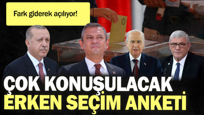 Fark giderek açılıyor! Çok konuşulacak anket sonuçları