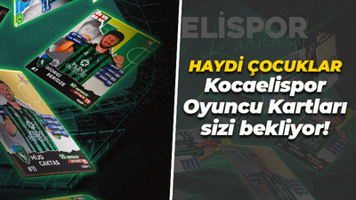 Haydi çocuklar! Kocaelispor'un size sürprizi var