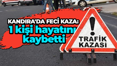 Kandıra'da feci kaza: 1 kişi hayatını kaybetti