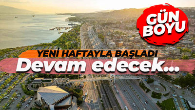 Meteoroloji devam diyor! Gün boyu sürecek