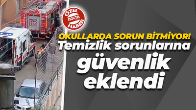 Okullardan kötü haberler gelmeye devam ediyor! Hijyenden sonra güvenlik...