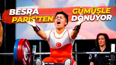 Paris'ten bir güzel haber daha: Besra gümüşle dönüyor