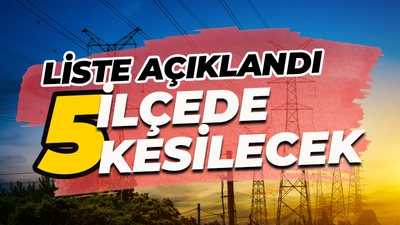 SEDAŞ 5 ilçede elektriği kesecek! Liste açıklandı