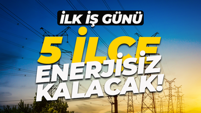 SEDAŞ duyurdu: Haftanın ilk günü 5 ilçede yok!