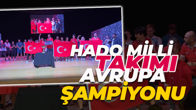 Türkiye Hado Milli Takımı bir kez daha Avrupa Şampiyonu