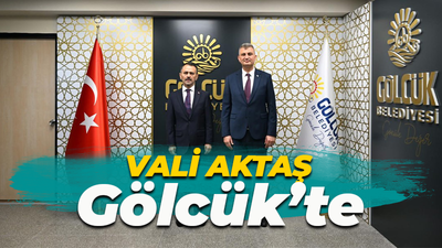 Vali İlhami Aktaş, Gölcük'teydi