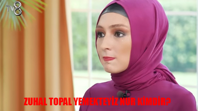 Yemekteyiz Nur Kimdir? Zuhal Topal Yemekteyiz Nur Tuval Kaç Yaşında, Nereli? Yemekteyiz Nur Tuval Ne İş Yapıyor?