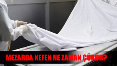 Mezarda kefen ne zaman çürür? Cem Garipoğlu mezarda kefen yok olur mu? Mezarda kefen kaç yılda yok olur?