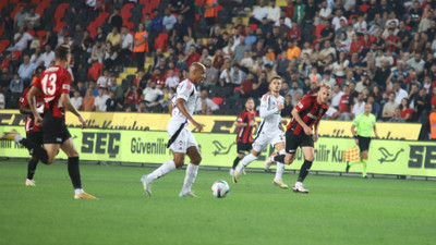 Beşiktaş üstünlüğünü koruyamadı: 1-1