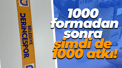 1000 formadan sonra şimdi de 1000 atkı!