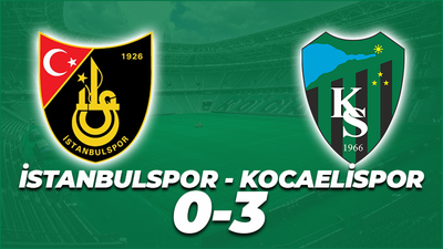 İstanbulspor - Kocaelispor: 0-3 (MAÇ SONUCU)