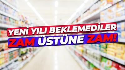 Yeni yılı beklemediler! Marketlerde pek çok ürüne zam...