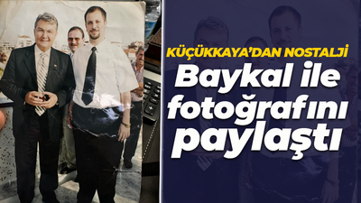 Mehmet Ümit Küçükkaya'dan nostalji: Baykal ile fotoğrafını paylaştı