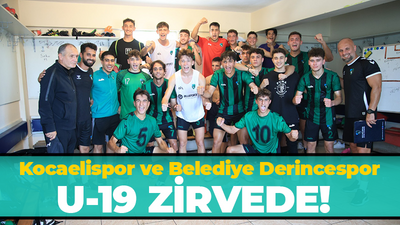 Kocaelispor ve Belediye Derincespor U-19 ZİRVEDE!