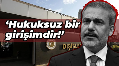 Fidan: Hukuksuz bir girişimdir!