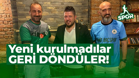 Yeni kurulmadılar, GERİ DÖNDÜLER!