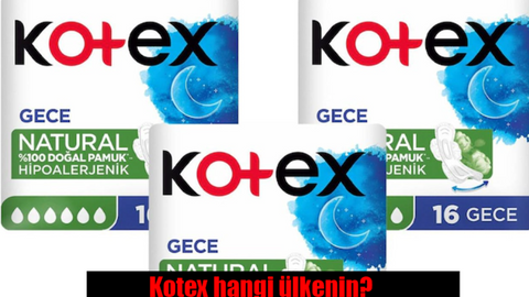 Kotex hangi ülkenin, kimin markası? Kotex İsrail markası mı?