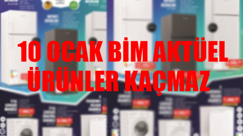 BİM 10 Ocak 2024 Kataloğu: Kumtel Ankastre Set BİM 6499 TL Son Fiyat! BİM Aktüel Kataloğu Çamaşır Makinesi 7999 TL