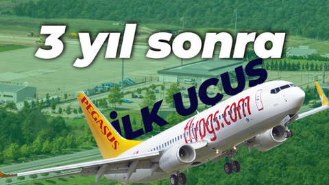 Cengiz Topel’de 3 yıl sonra ilk uçuş
