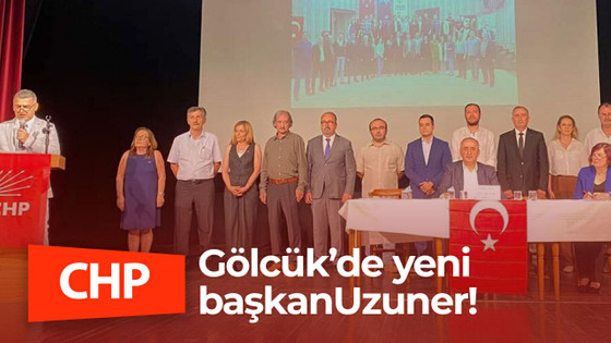 Gölcük’de yeni başkan Uzuner!